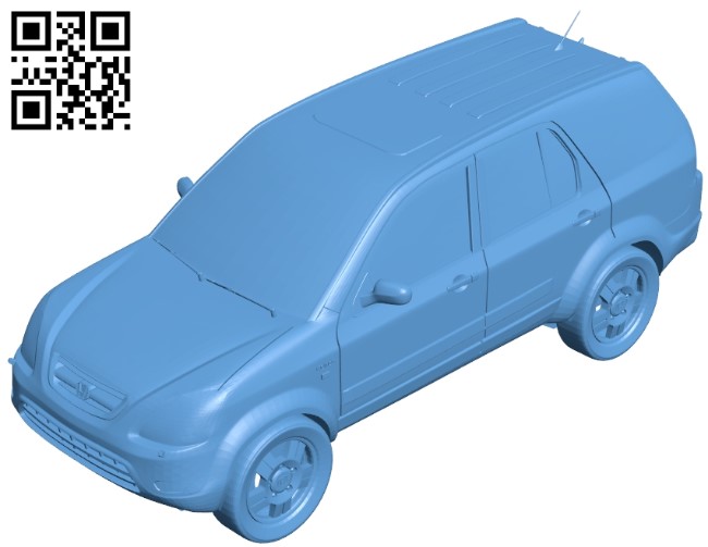 Car honda B008903 file obj free download 3D Model for CNC and 3d printer