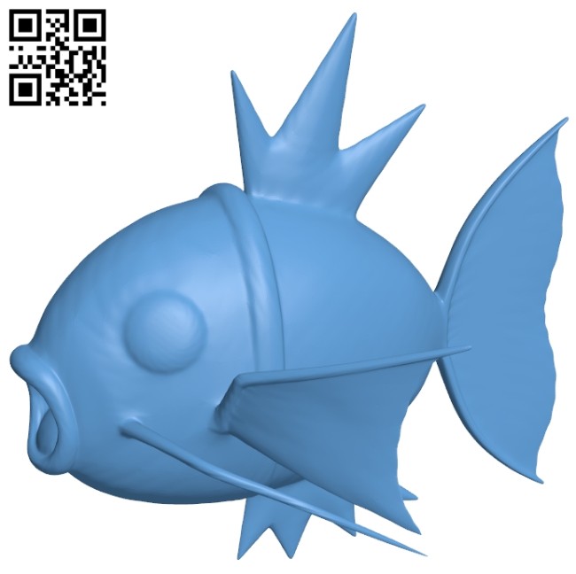 Carp - fish B008642 file stl free download 3D Model for CNC and 3d printer