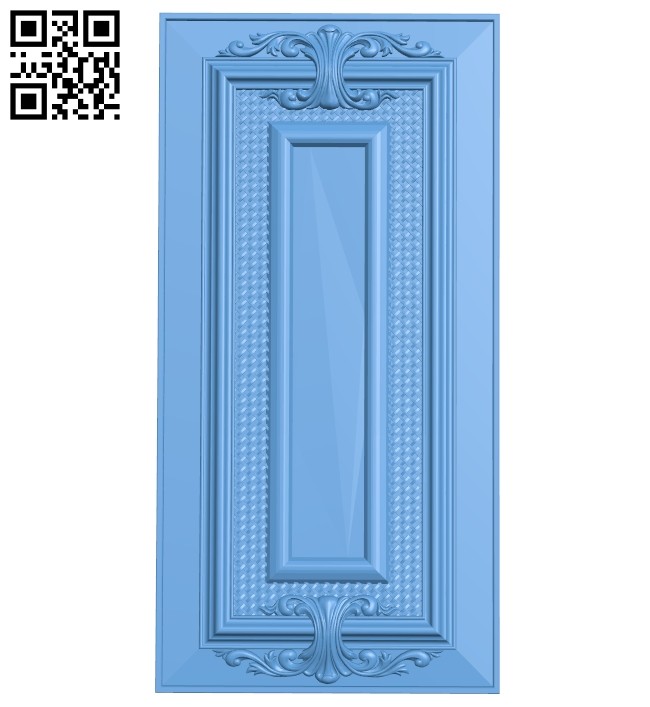 Door pattern A005796 download free stl files 3d model for CNC wood carving