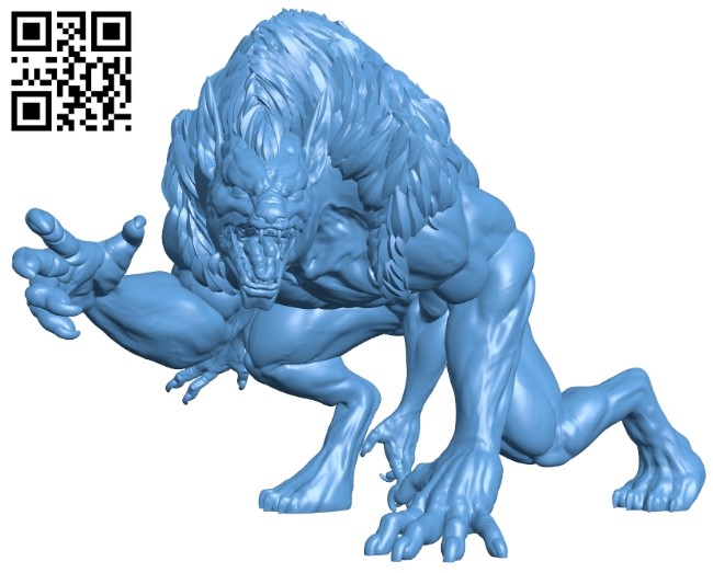 Draegloth B008919 file obj free download 3D Model for CNC and 3d printer