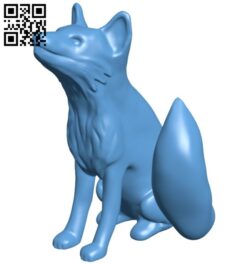 Fox B008797 file obj free download 3D Model for CNC and 3d printer