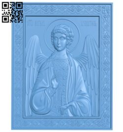 Icon Guardian Angel A005690 download free stl files 3d model for CNC wood carving