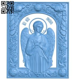 Icon angel A005691 download free stl files 3d model for CNC wood carving