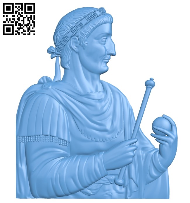 King painting A005763 download free stl files 3d model for CNC wood carving