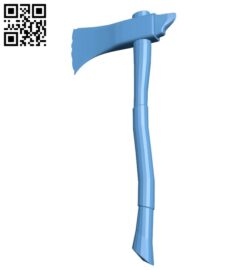 Medieval ax B008673 file stl free download 3D Model for CNC and 3d printer