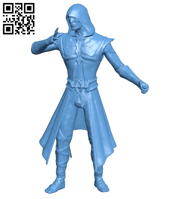 Mr Ermac B008711 file obj free download 3D Model for CNC and 3d printer