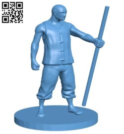 Mr Monk B008641 file stl free download 3D Model for CNC and 3d printer