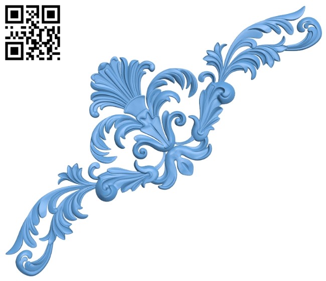 Pattern decor design A005684 download free stl files 3d model for CNC wood carving