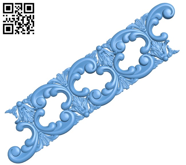 Pattern decor design A005733 download free stl files 3d model for CNC wood carving