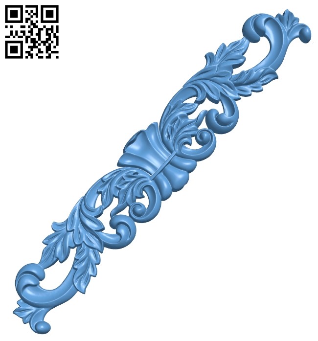 Pattern decor design A005833 download free stl files 3d model for CNC wood carving