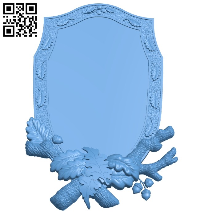 Picture frame or mirror A005706 download free stl files 3d model for CNC wood carving