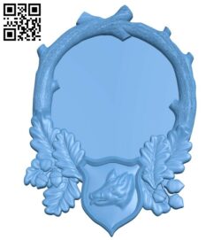 Picture frame or mirror A005708 download free stl files 3d model for CNC wood carving