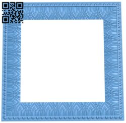 Picture frame or mirror A005716 download free stl files 3d model for CNC wood carving