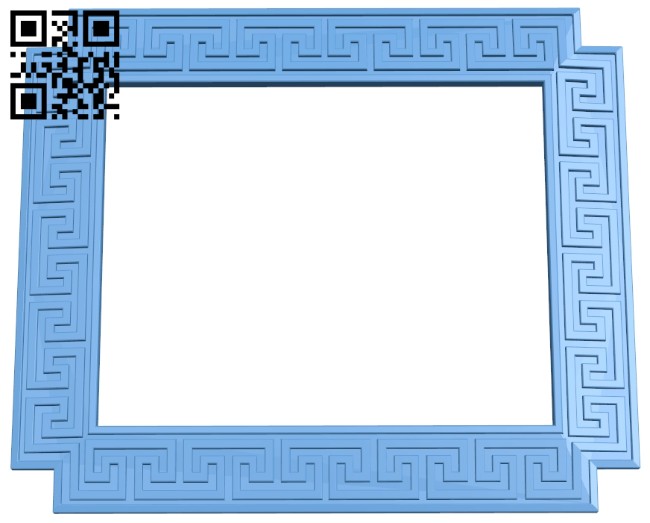Picture frame or mirror A005759 download free stl files 3d model for CNC wood carving