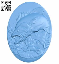 Pictures of predatory fish A005827 download free stl files 3d model for CNC wood carving