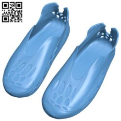Sport Shoe B008683 file stl free download 3D Model for CNC and 3d printer