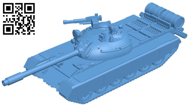 Tank TR-580 B008731 file obj free download 3D Model for CNC and 3d printer