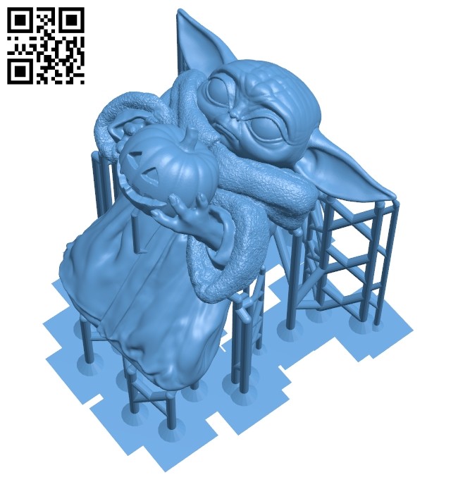 The child halloween edition B008735 file obj free download 3D Model for CNC and 3d printer