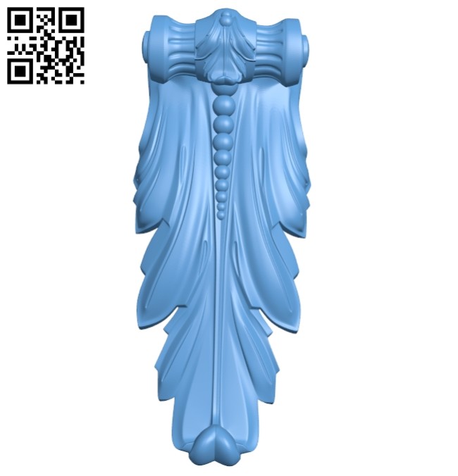 Top of the column A005724 download free stl files 3d model for CNC wood carving