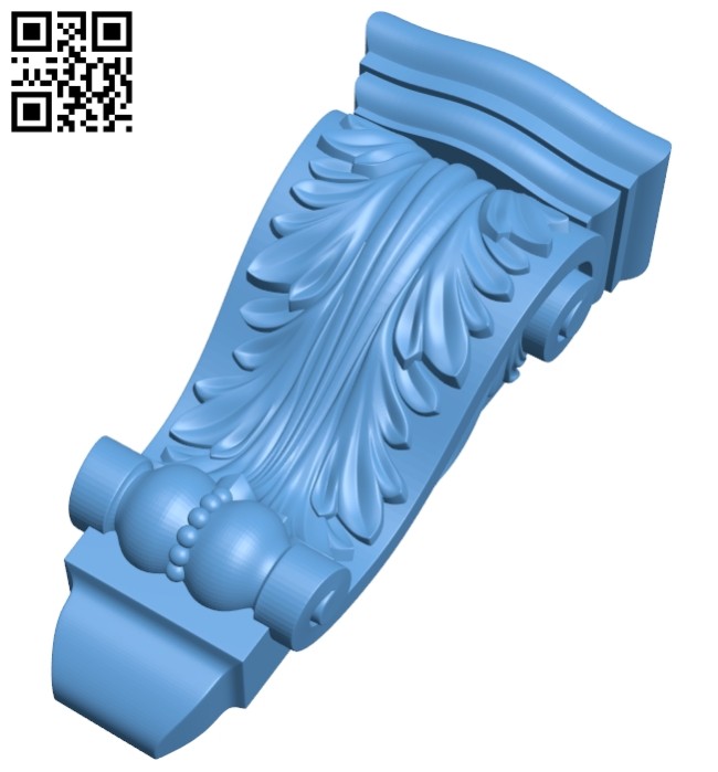 Top of the column A005725 download free stl files 3d model for CNC wood carving