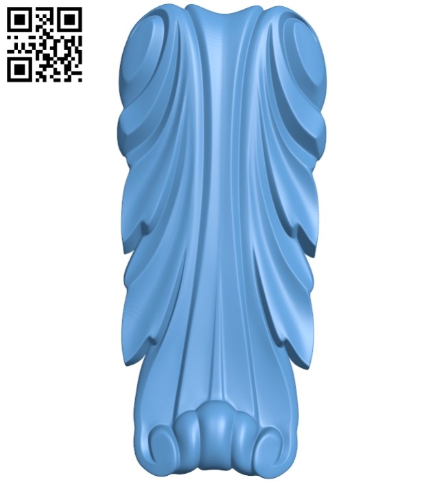 Top of the column A005726 download free stl files 3d model for CNC wood carving