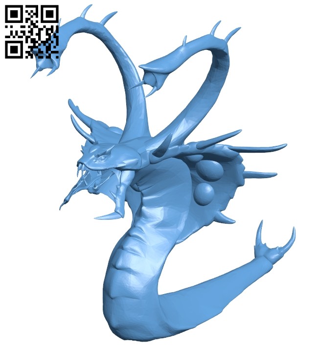 Venom - dota 2 B008669 file stl free download 3D Model for CNC and 3d printer