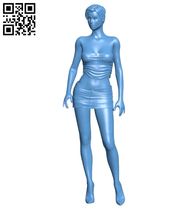 Women B008815 file obj free download 3D Model for CNC and 3d printer