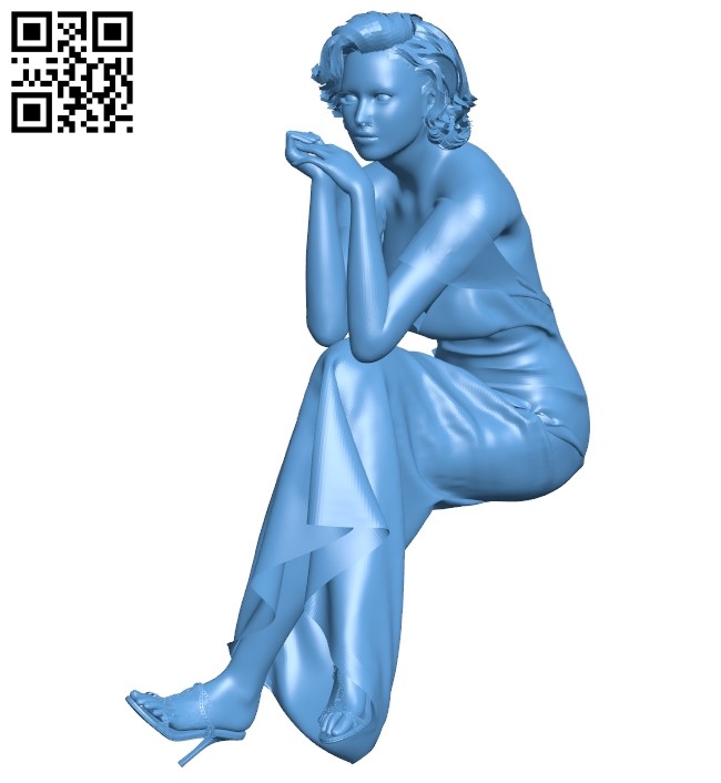 Women B008862 file obj free download 3D Model for CNC and 3d printer