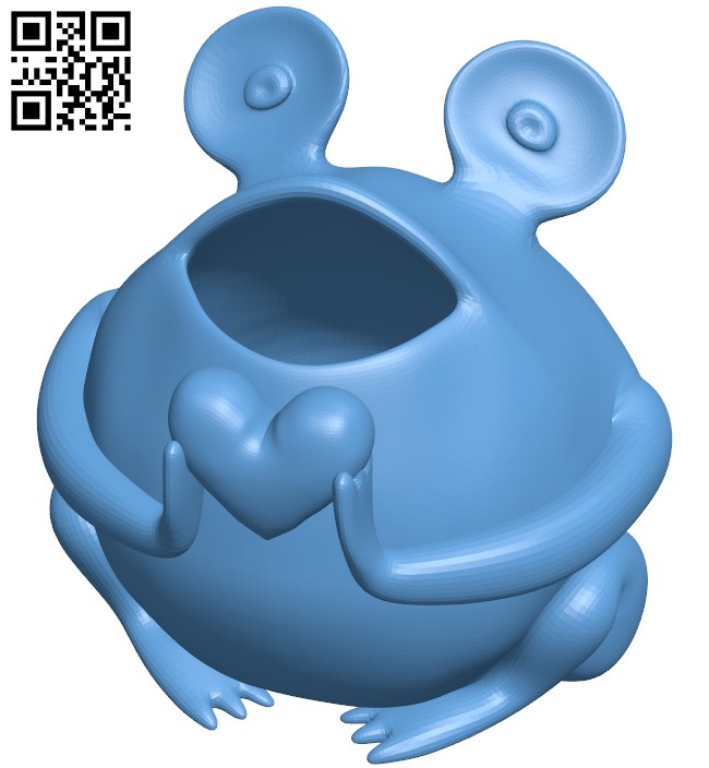 Gartenfrisch heart B008997 file obj free download 3D Model for CNC and 3d printer