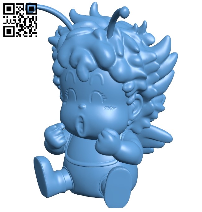 Gatchan - Dr. Slump B008923 file obj free download 3D Model for CNC and 3d printer