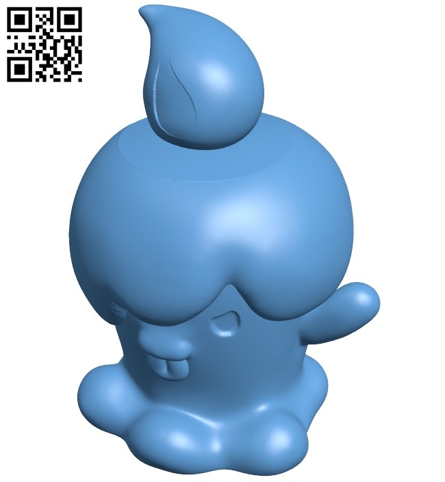 Halloween Pumpkin litwick B009013 file obj free download 3D Model for CNC and 3d printer