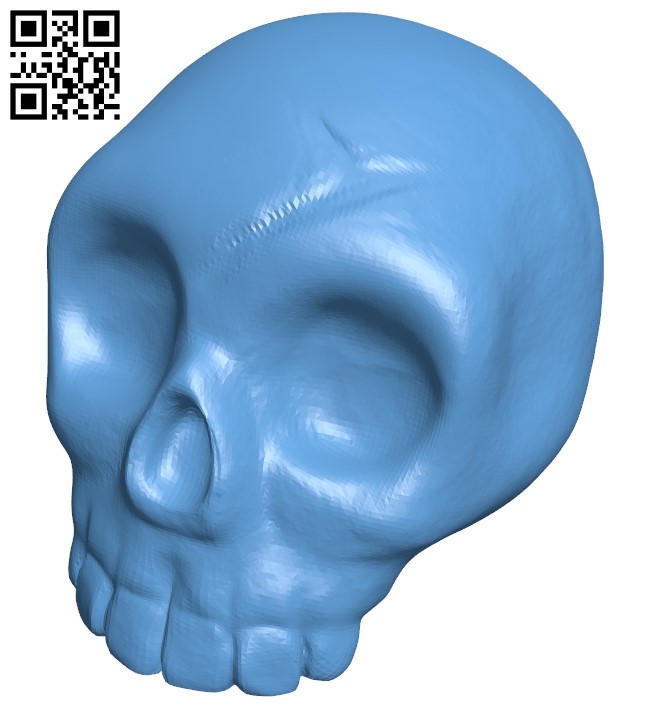 Halloween Pumpkin skull B009018 file obj free download 3D Model for CNC and 3d printer