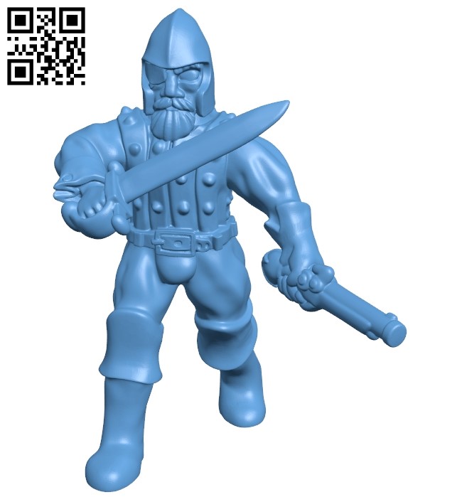 Human militia B008926 file obj free download 3D Model for CNC and 3d printer