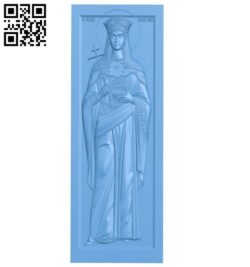 Icon Saint Helena A005938 download free stl files 3d model for CNC wood carving