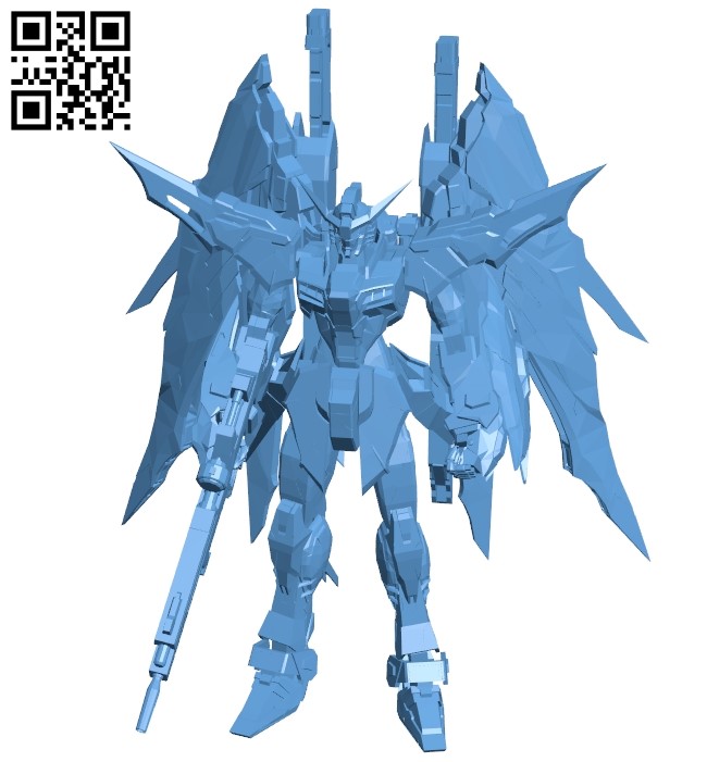 Metal build destiny - robot B008994 file obj free download 3D Model for CNC and 3d printer