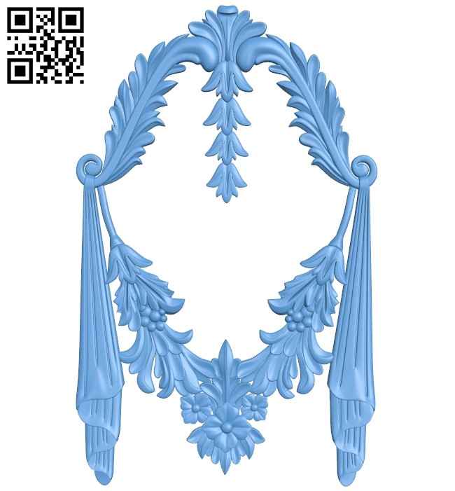 Pattern decor design A005943 download free stl files 3d model for CNC wood carving