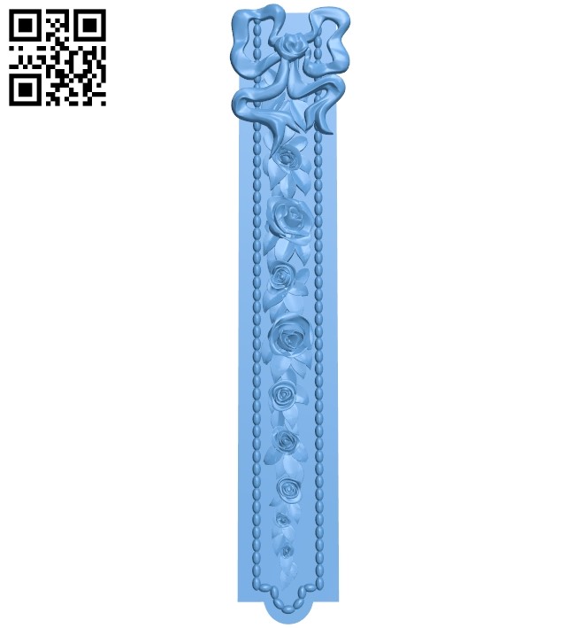 Pattern decor design A005945 download free stl files 3d model for CNC wood carving