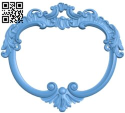 Picture frame or mirror A005912 download free stl files 3d model for CNC wood carving