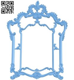Picture frame or mirror A005917 download free stl files 3d model for CNC wood carving