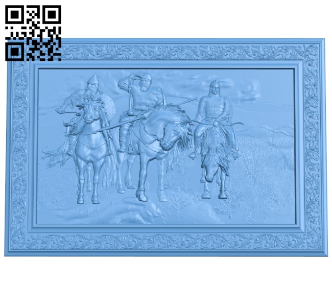 Three Musketeers A005928 download free stl files 3d model for CNC wood carving
