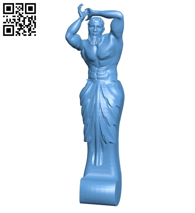 Top of the column A005875 download free stl files 3d model for CNC wood carving
