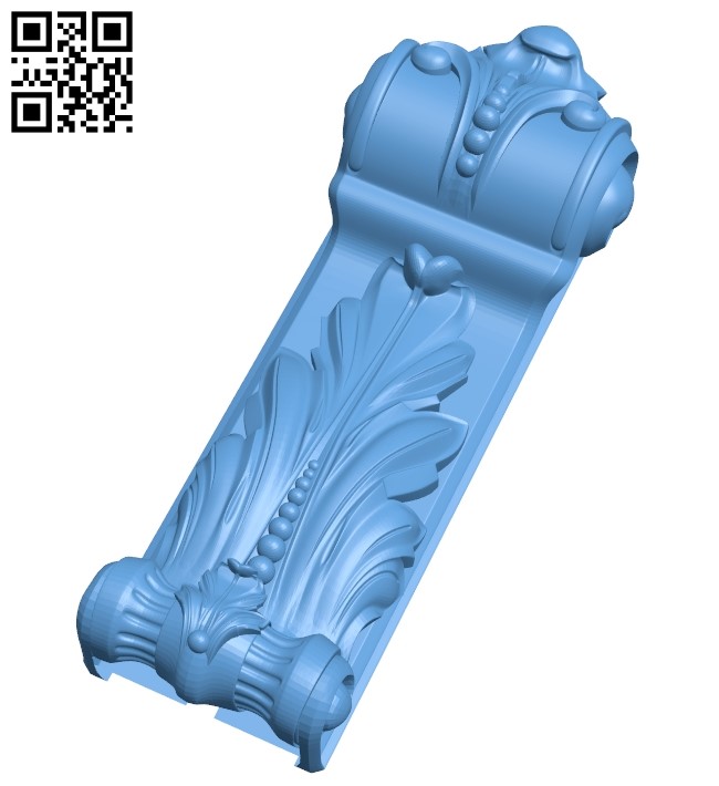 Top of the column A005878 download free stl files 3d model for CNC wood carving