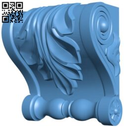 Top of the column A005950 download free stl files 3d model for CNC wood carving