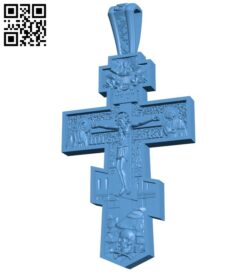 Cross symbol pattern A006122 download free stl files 3d model for CNC wood carving