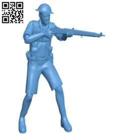 Desert troops B009062 file obj free download 3D Model for CNC and 3d printer