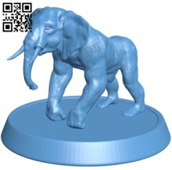 Gauriphanta B009214 file obj free download 3D Model for CNC and 3d printer