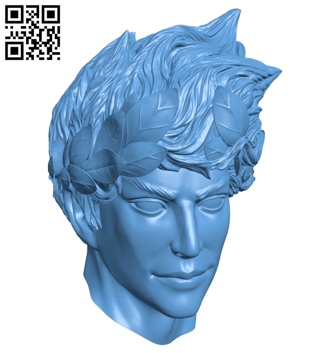Head B009092 file obj free download 3D Model for CNC and 3d printer