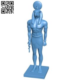 Horus B009112 file obj free download 3D Model for CNC and 3d printer