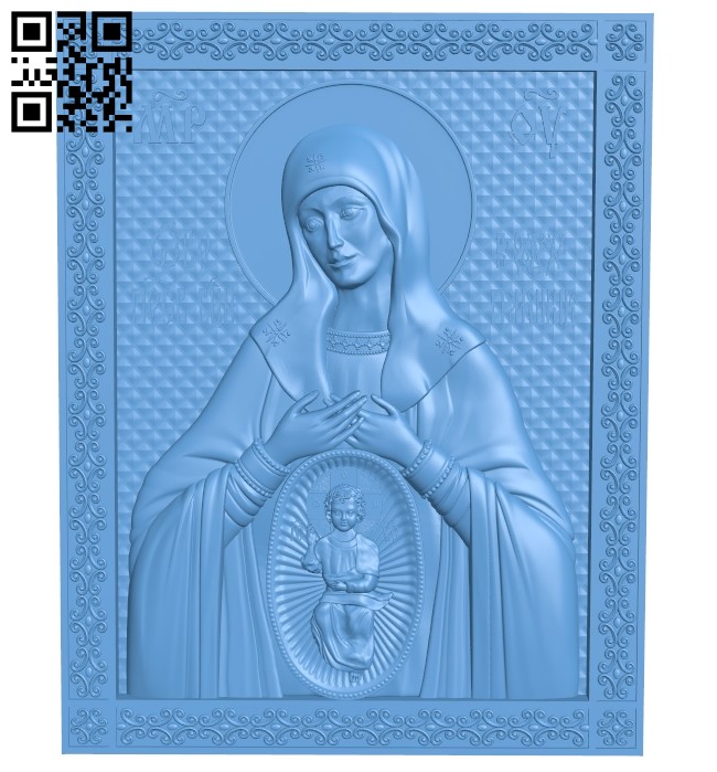 Icon god was born A005994 download free stl files 3d model for CNC wood carving