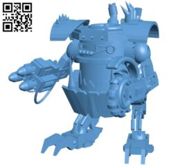 Killacan robot B009136 file obj free download 3D Model for CNC and 3d printer